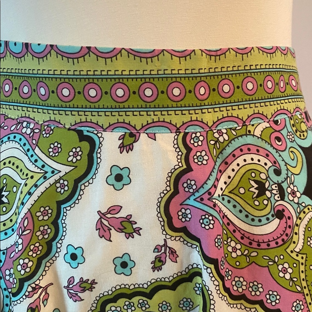 Laundry by Shelli Segal 100% cotton skirt size 2 - Picture 4 of 8